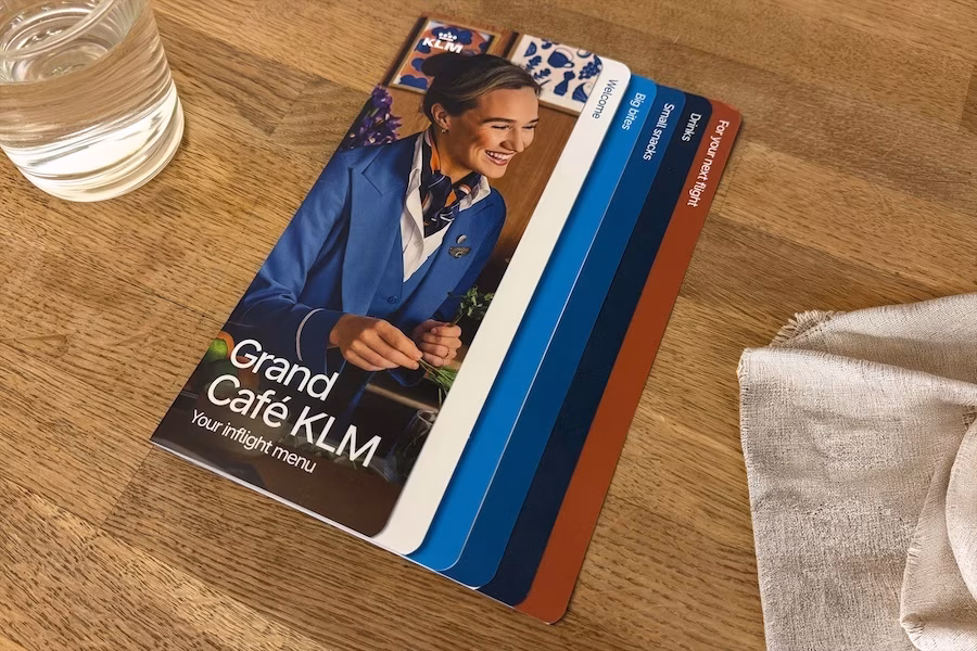 Grand Café KLM rozšiřuje palubní občerstvení na evropských letech
