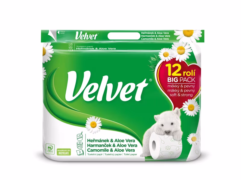 Soutěž o zásobu toaletního papíru Velvet